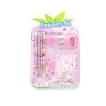 Kids' Stationery Kit: Wooden Pencils, Sharpener, Eraser, Diary (9 Pc Set)