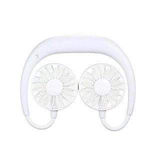 Hands-Free Wearable Neckband Fan