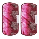 Fridge Cover Handle Cover Polyester High Material Cover For All Fridge Handle Use ( Set Of 2 Pcs ) Multi Design