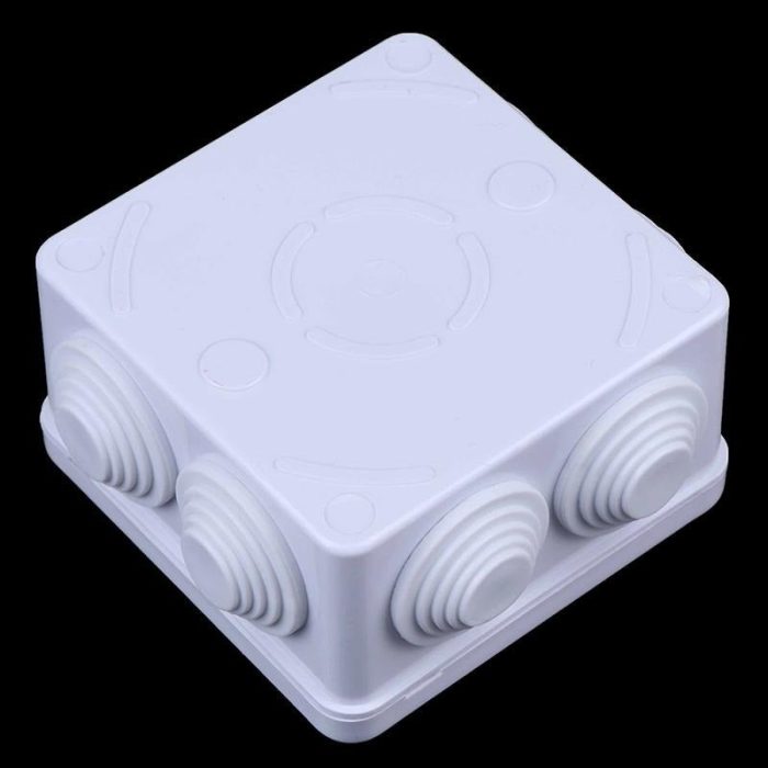 Square Fancy Box For CCTV used for storing CCTV camera’s and all which helps it from being comes in contact with damages.